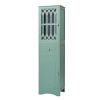 Tall Bathroom Cabinet, Freestanding Storage Cabinet with Drawer and Doors, MDF Board, Acrylic Door, Adjustable Shelf, Green