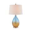 Cortina Ombre Glass Table Lamp; Set of 2