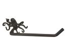 Cast Iron Octopus Toilet Paper Holder 11""