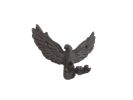 Cast Iron Flying Eagle Decorative Metal Talons Wall Hooks 6""