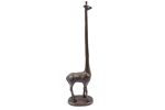 Cast Iron Giraffe Extra Toilet Paper Stand 19&quot;