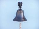 Bronze Hanging Ship's Bell 9""