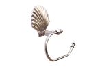 Chrome Seashell Toilet Paper Holder 10""