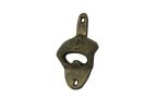 Antique Gold Cast Iron Wall Mounted Anchor Bottle Opener 3""