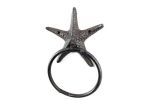 Cast Iron Starfish Towel Holder 8.5""