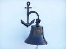 Oil Rubbed Bronze Hanging Anchor Bell 12""