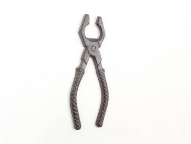 Cast Iron Pliers Bottle Opener 6""