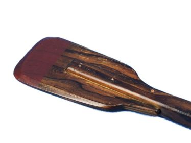 Wooden Lockwood Decorative Squared Rowing Boat Oar w/ Hooks 24""