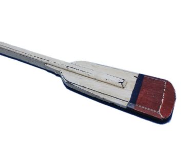 Wooden Hayden Decorative Squared Rowing Boat Oar w/ Hooks 36""