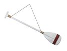 Wooden Manhattan Beach Decorative Rowing Boat Paddle With Hooks 50""