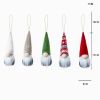 Hanging Christmas Plush Gnome Ornament Kids Room Home Decoration Doll 5-pc Set