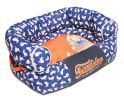 Touchdog Lazy-Bones Rabbit-Spotted Premium Easy Wash Couch Dog Bed