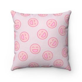 Smiley Face Logo Cushion Home Decoration Accents - 4 Sizes (size: 20" X 20")