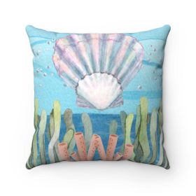 Seashell Design Cushion Home Decoration Accents - 4 Sizes (size: 18" X 18")