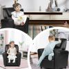 Children PU Leather Recliner Chair with Front Footrest