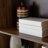 5-Shelf Bookcase with Adjustable Shelves, Rustic Oak