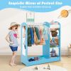 Kids Dress Up Storage with Mirror