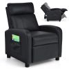 Ergonomic PU Leather Kids Recliner Lounge Sofa for 3-12 Age Group