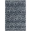 Adirondack Lecia Geometric Area Rug, Light Grey/Grey, 6' x 9'