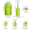 Bathroom Accessories Set 6 Pcs Bathroom Set Ensemble Complete Soap Dispenser Toothbrush Holder