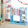 Kids Dress Up Storage with Mirror