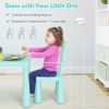 3 Pieces Multi Activity Kids Play Table and Chair Set