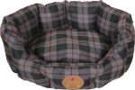 Wick-Away Nano-Silver and Anti-Bacterial Water Resistant Round Circular Dog Bed