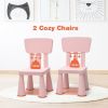 3 Pieces Multi Activity Kids Play Table and Chair Set