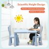 3 Pieces Multi Activity Kids Play Table and Chair Set