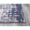 Grey Abstract Area Rug, 5' x 7'